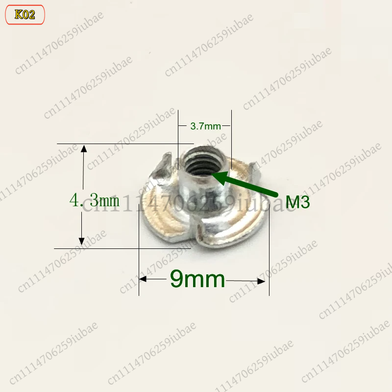 RC Hobby Part Small M3 Claw Nu - Rc Hobby Nut ulasan dan harga