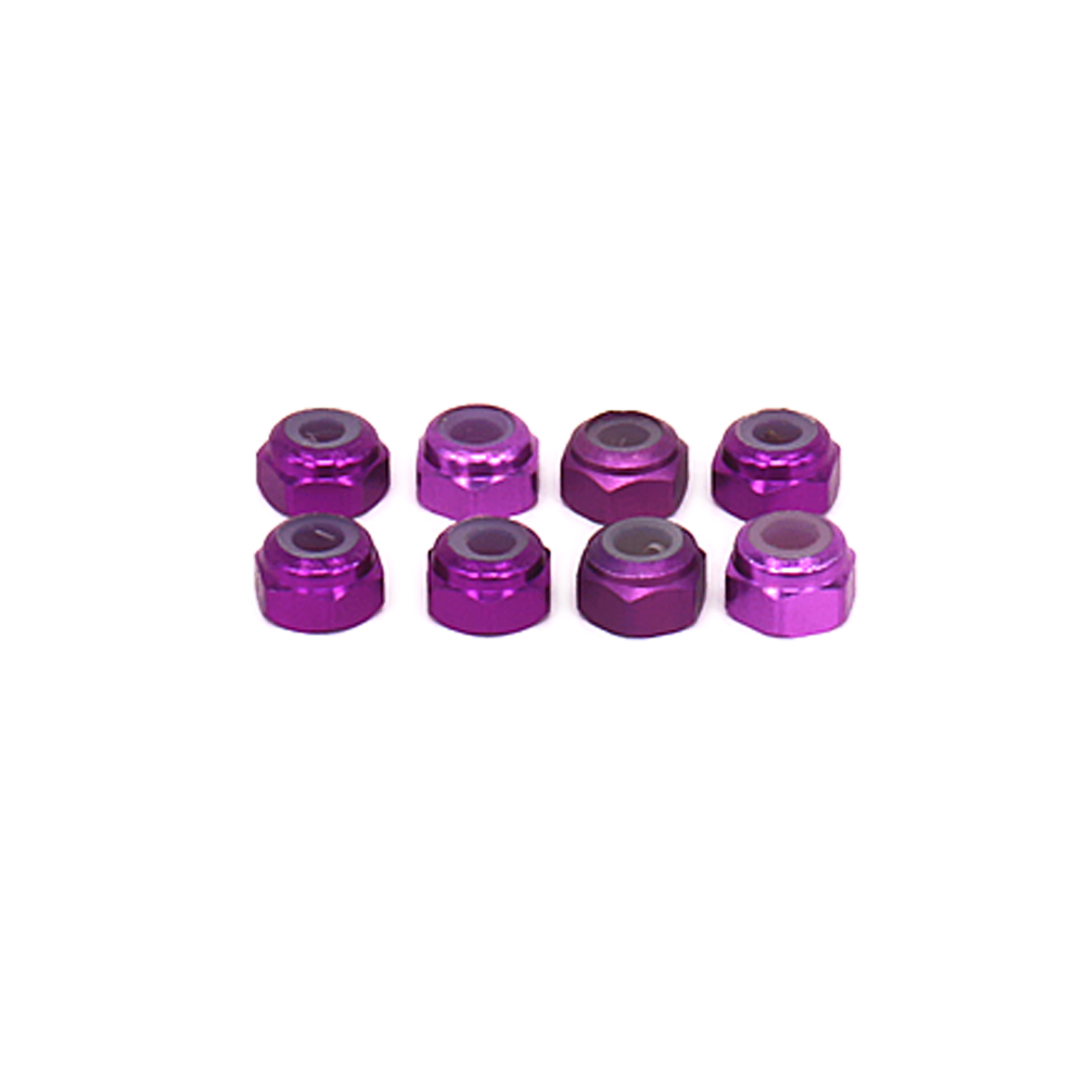 8pcs RCAWD Wheel Hex Lock Nut  - Rc Hobby Nut ulasan dan harga