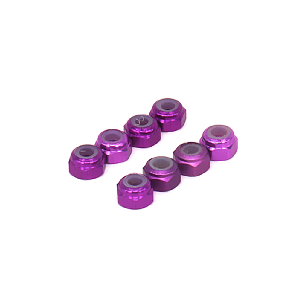 8pcs RCAWD Wheel Hex Lock Nut  - Rc Hobby Nut ulasan dan harga