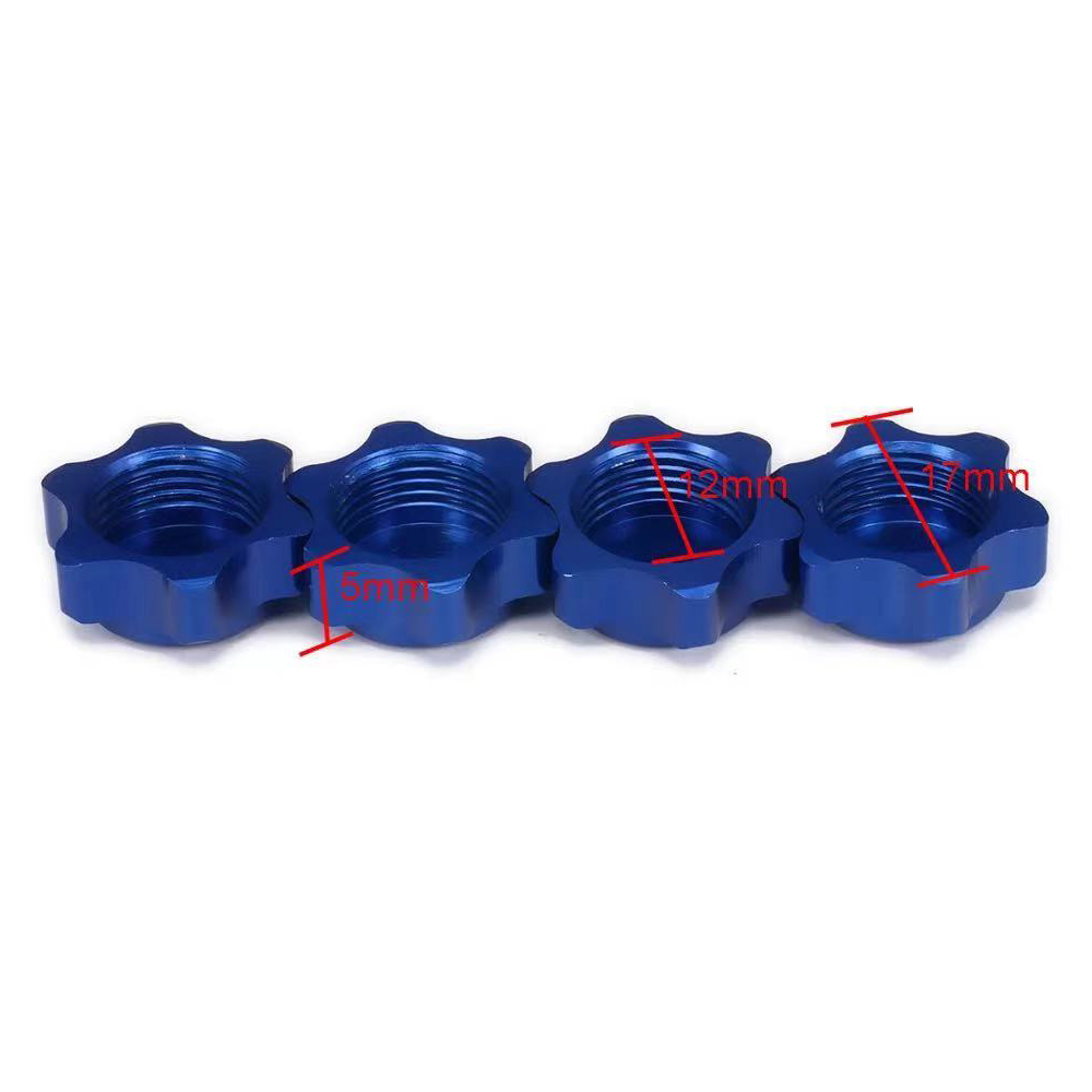 4PCS 17mm Wheel Hub Hex Nut Fi - Rc Hobby Nut ulasan dan harga