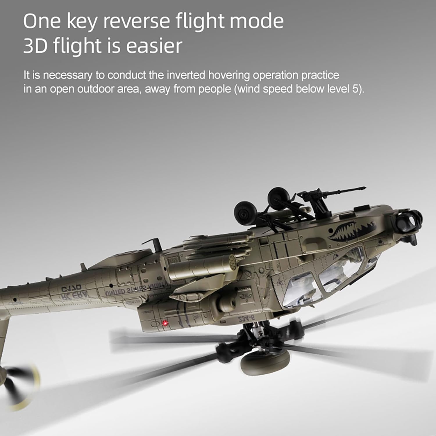 310MM 6CH C170 AH-64D Remote C - Rc Hobby Grade Helicopter ulasan dan harga