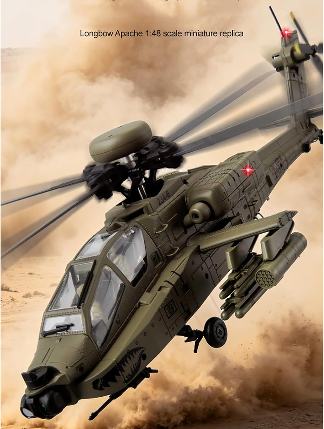 310MM 6CH C170 AH-64D Remote C - Rc Hobby Grade Helicopter ulasan dan harga