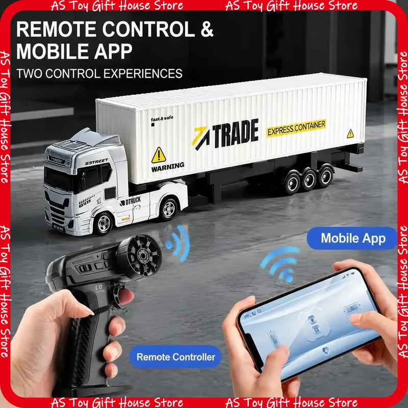 Rtr 1 64 Scale Rc Trailer Truc - Rc Hobby Grade Truck ulasan dan harga