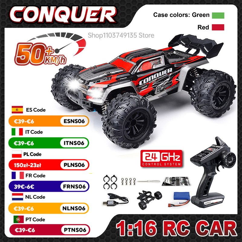 WLtoys 1:16 Scale Large RC Car - Rc Hobby Grade Truck ulasan dan harga