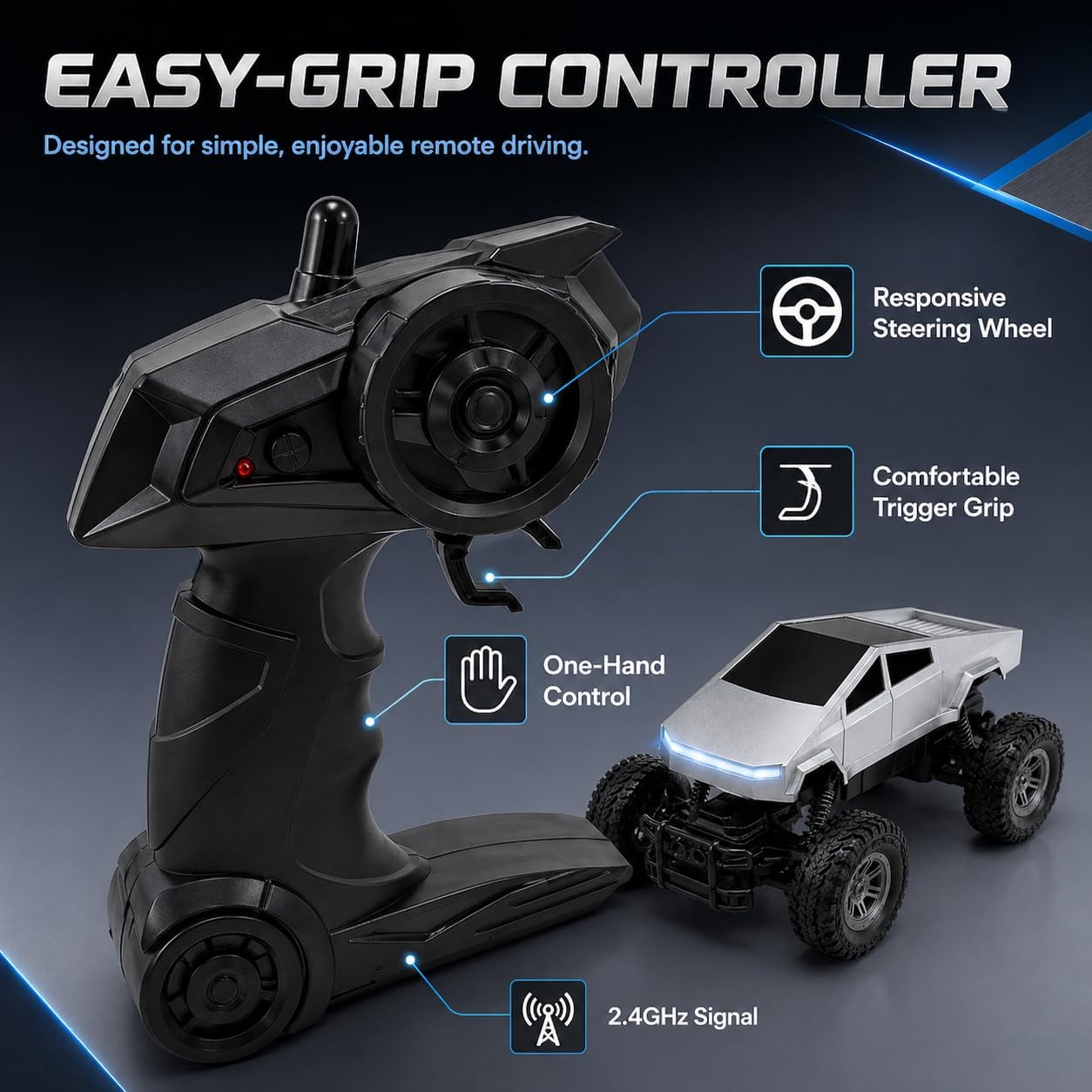1:18 RC Car Remote Control Tru - Rc Hobby Grade Truck ulasan dan harga