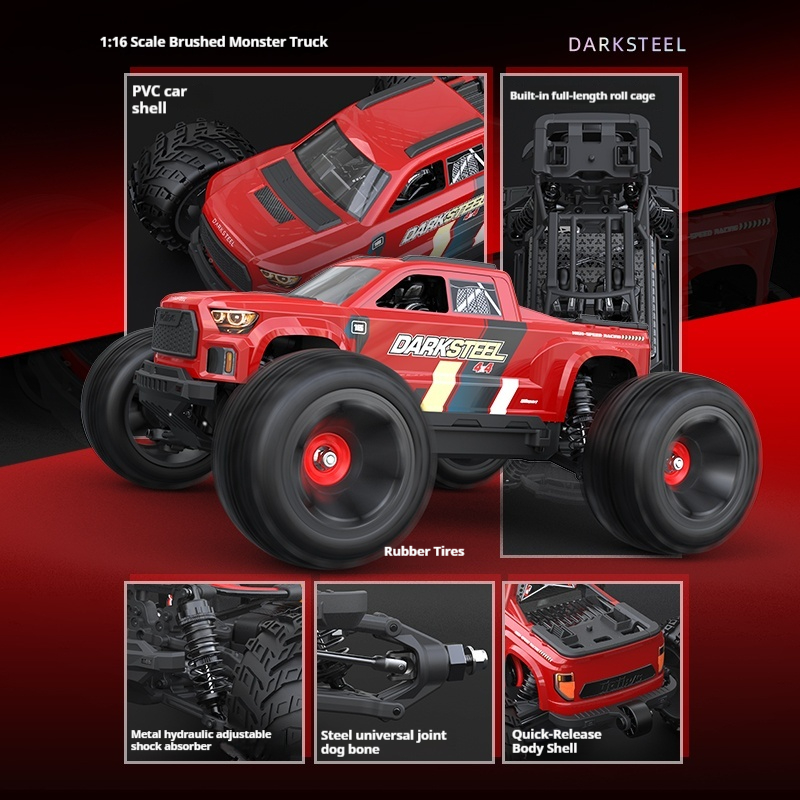 UDIRC UD1610PRO 1/16 RC BigWhe - Rc Hobby Monster Truck ulasan dan harga