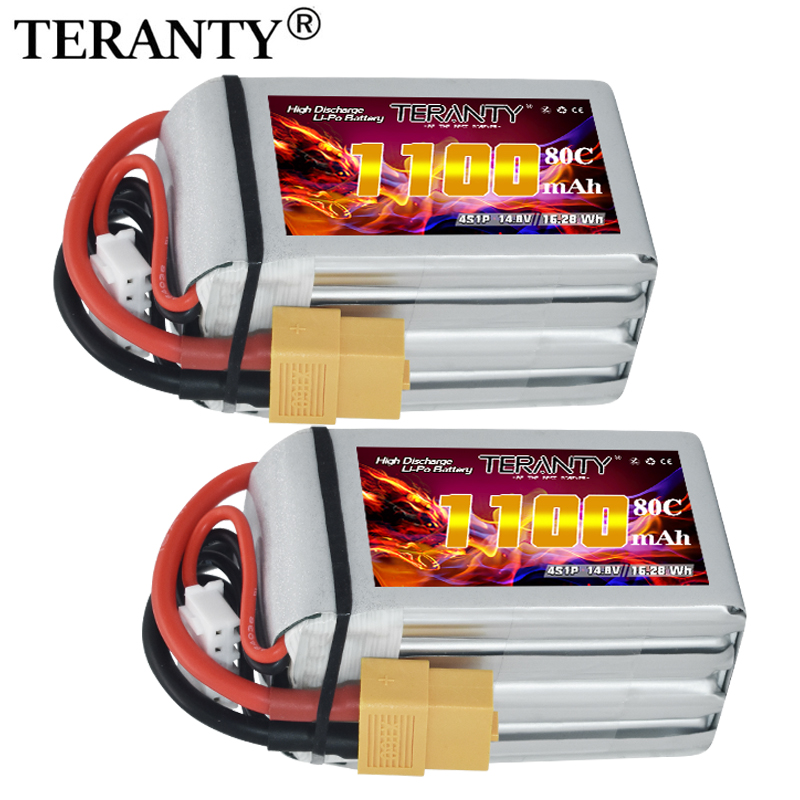 TERANTY 4S 1100mAh 80C/160C Li - Lipo Battery 4S ulasan dan harga