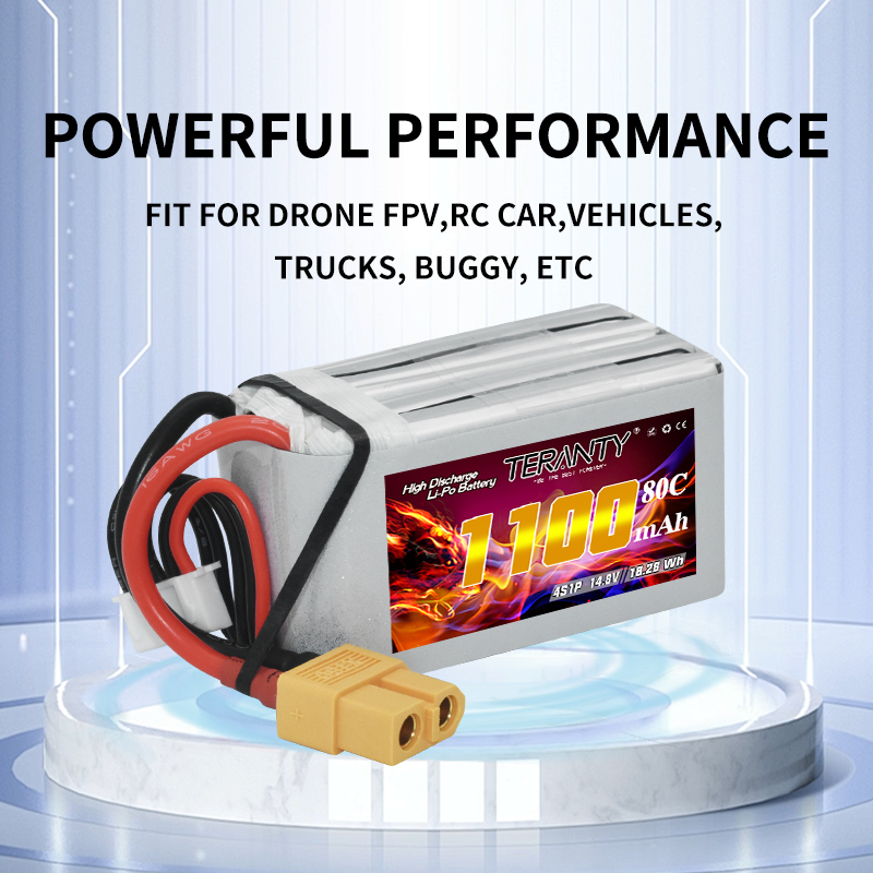 TERANTY 4S 1100mAh 80C/160C Li - Lipo Battery 4S ulasan dan harga
