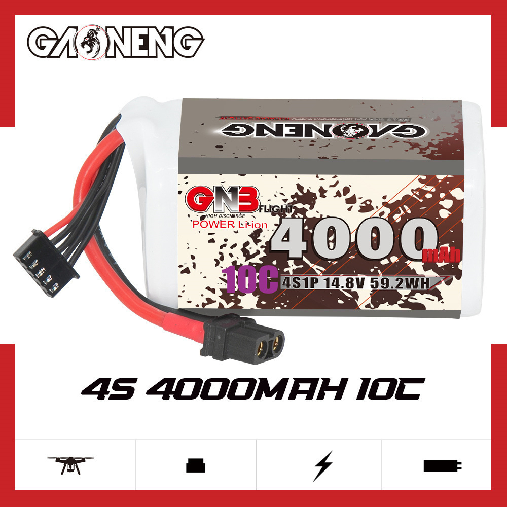 GNB 4000mAh 4S 14.8V 10C 20C W - Lipo Battery 4S ulasan dan harga