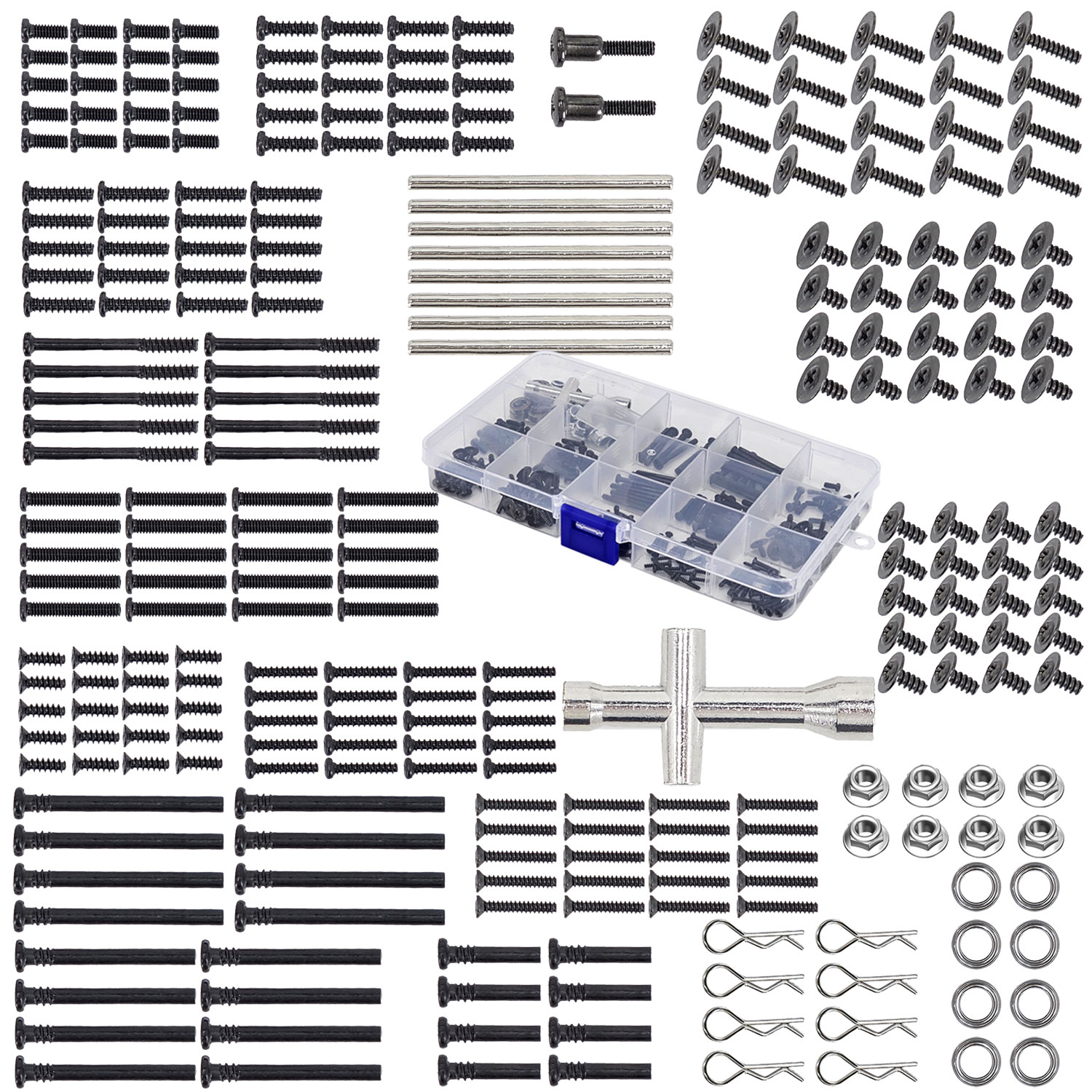 SCY 269-Piece RC Car Tool Kit  - Rc Hobby Nut ulasan dan harga