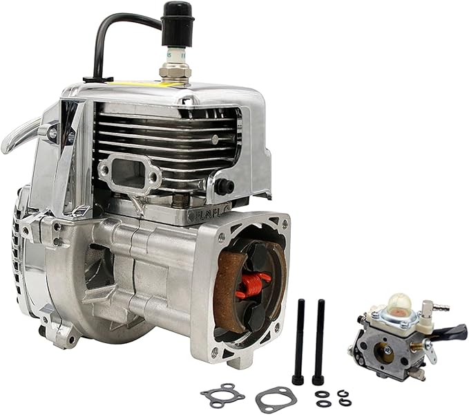 FLMLF 29CC 4 Bolt Engine Chrom - Rc Hobby Grade Truck ulasan dan harga