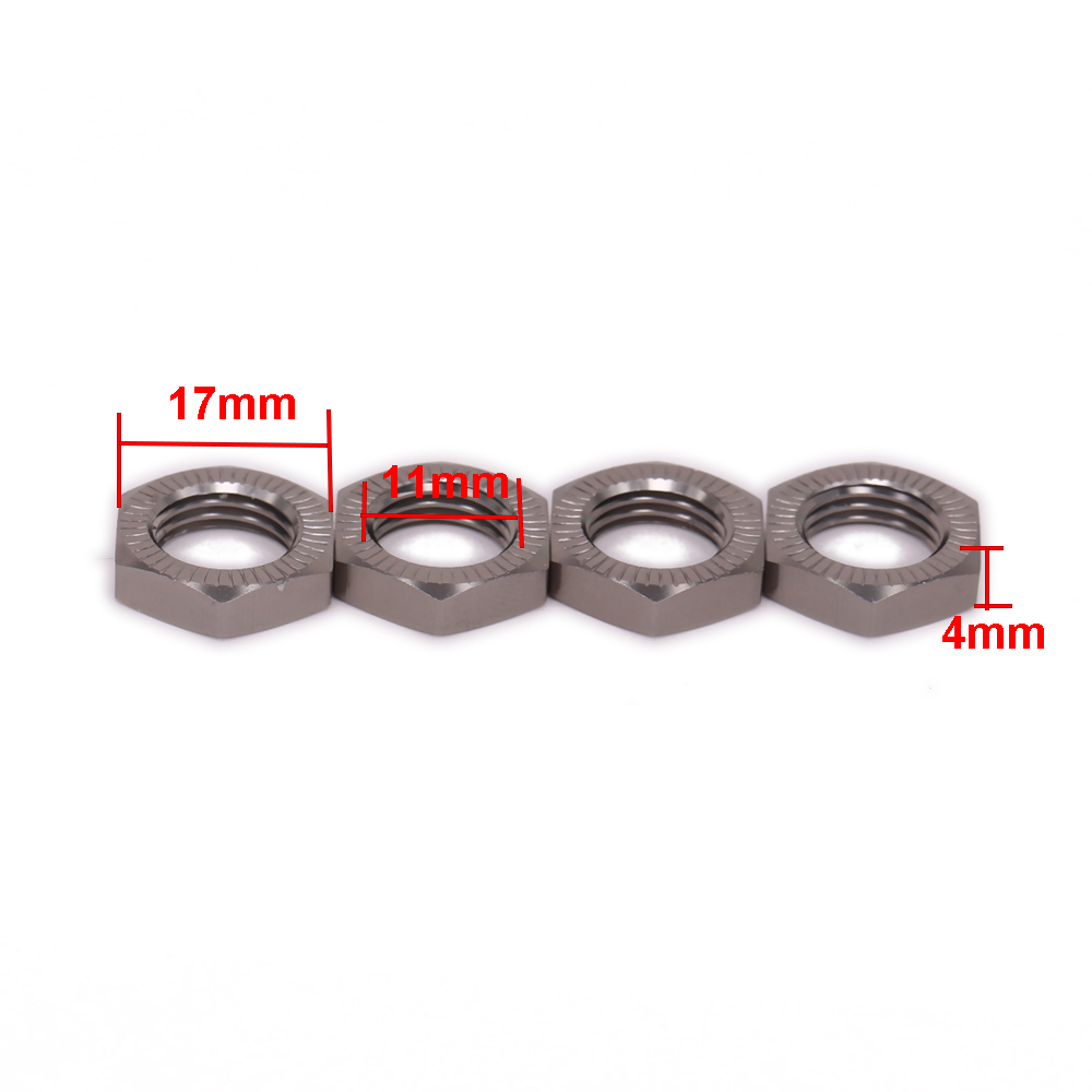 4PCS M17 17mm Wheel Hex Adapte - Rc Hobby Nut ulasan dan harga