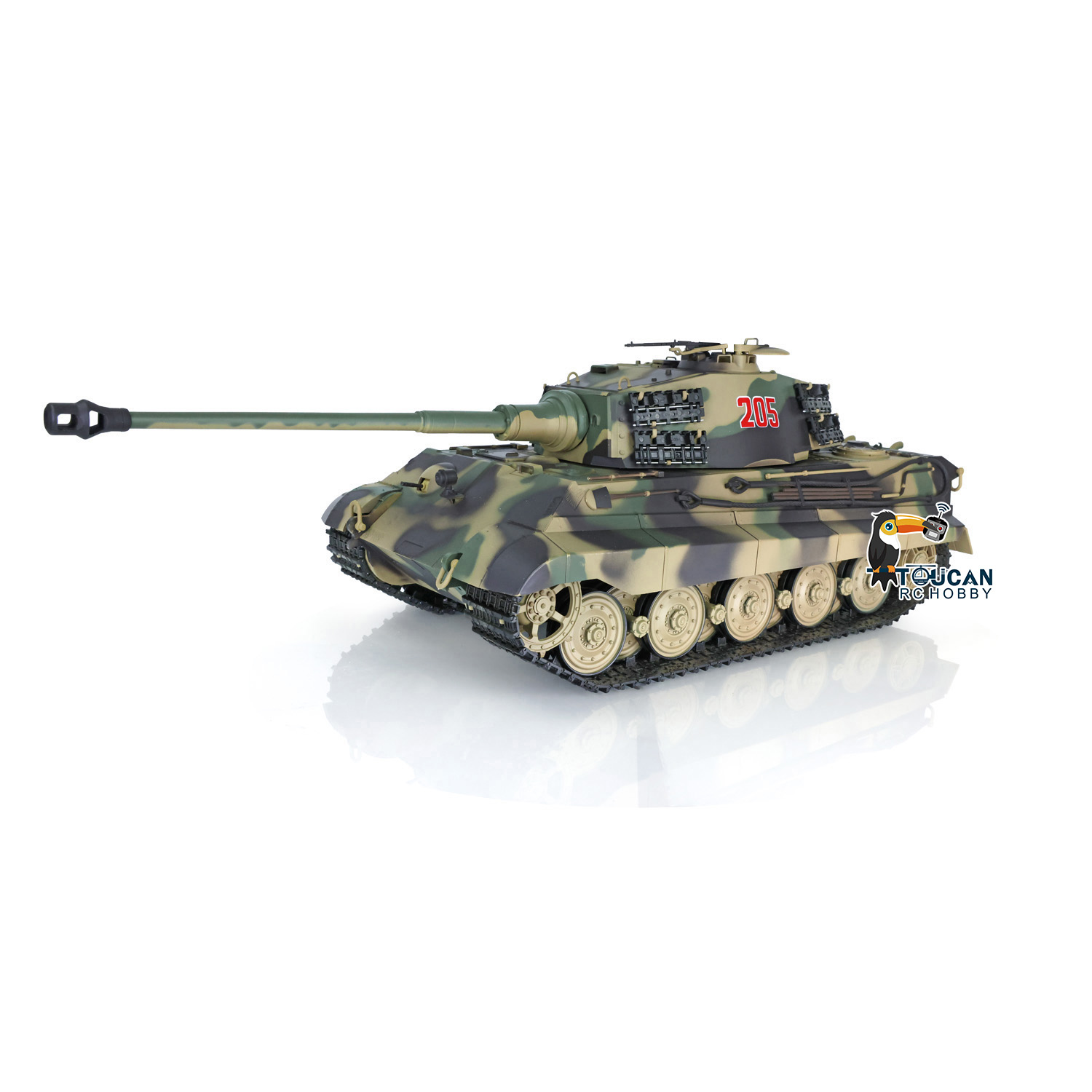 2.4G Heng Long 1/16 RTR RC Tan - Rc Hobby Kings ulasan dan harga