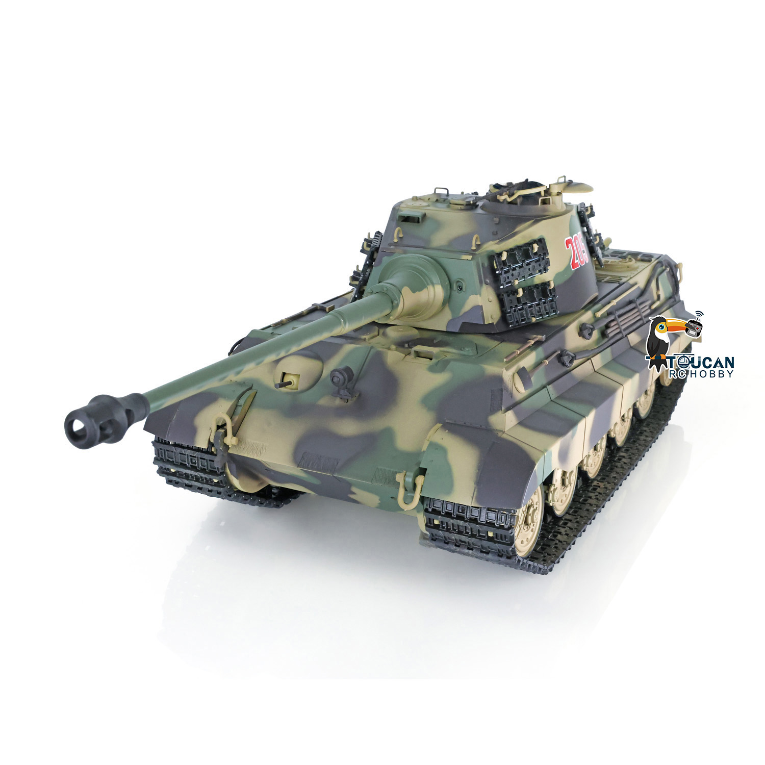 2.4G Heng Long 1/16 RTR RC Tan - Rc Hobby Kings ulasan dan harga