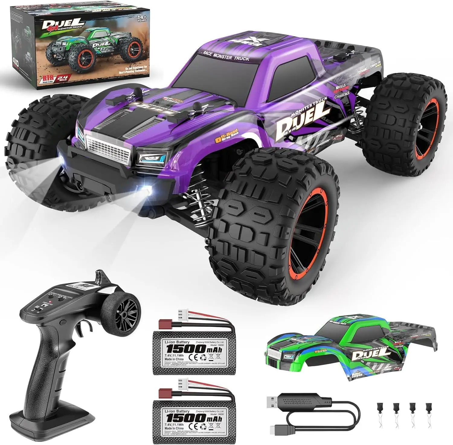 1:14 RC Trucks, High-Speed Rem - Rc Hobby Monster Truck ulasan dan harga