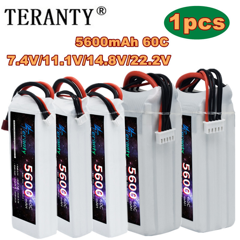 TERANTY 5600MAH 60C 2S 3S 4S 6 - Lipo Battery 4S ulasan dan harga