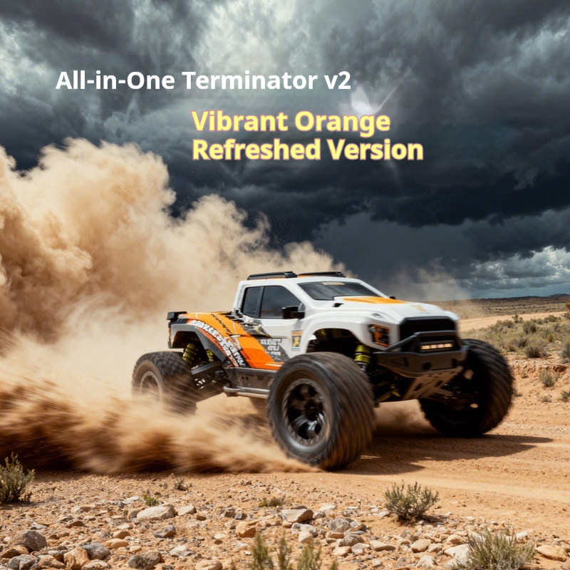 All-Terrain Terminator V2 Brus - Rc Hobby Monster Truck ulasan dan harga