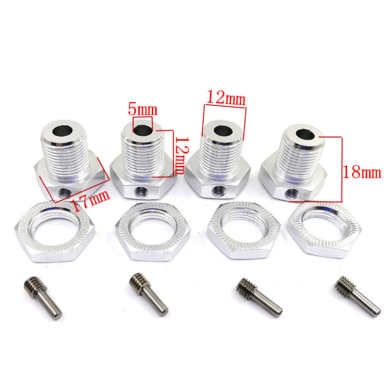 4 Pieces RC Car Upgrade Metal  - Rc Hobby Nut ulasan dan harga