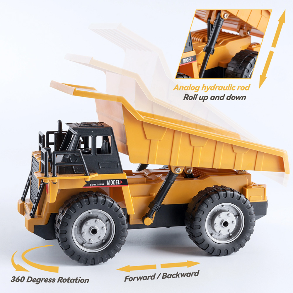 1:20 Scale 4WD RC Dump Truck 1 - Rc Hobby Grade Truck ulasan dan harga