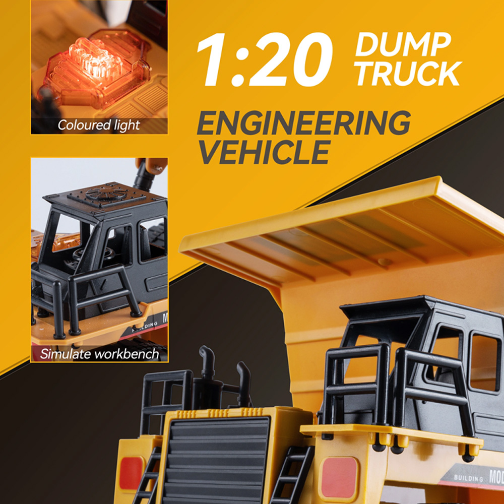 1:20 Scale 4WD RC Dump Truck 1 - Rc Hobby Grade Truck ulasan dan harga