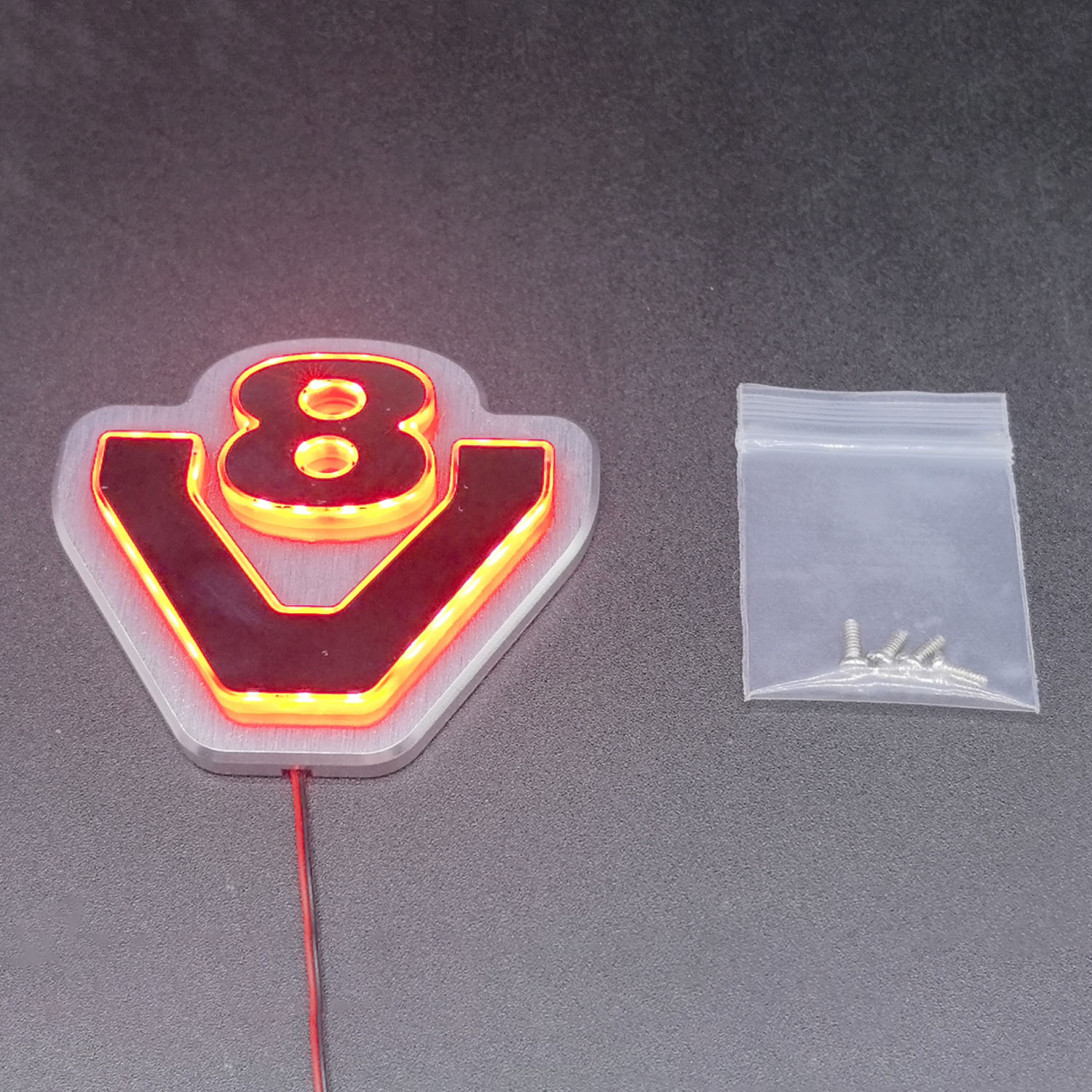 Cabin 5V LED Light Box Metal V - Rc Hobby Logo ulasan dan harga
