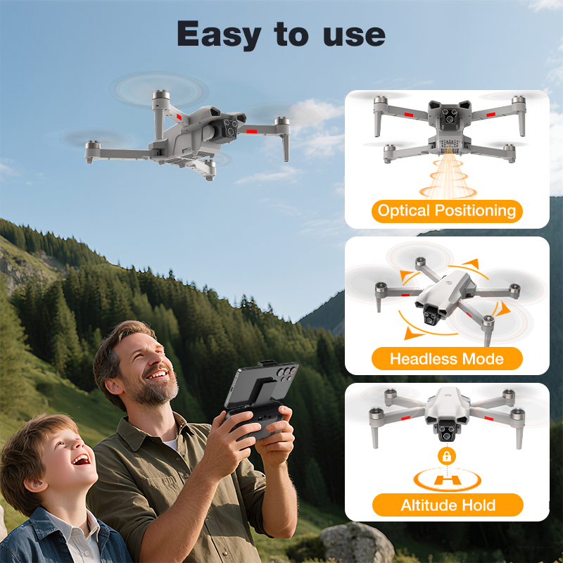NEW Hot L017 Pro Drone Brushle - Rc Hobby Grade Helicopter ulasan dan harga