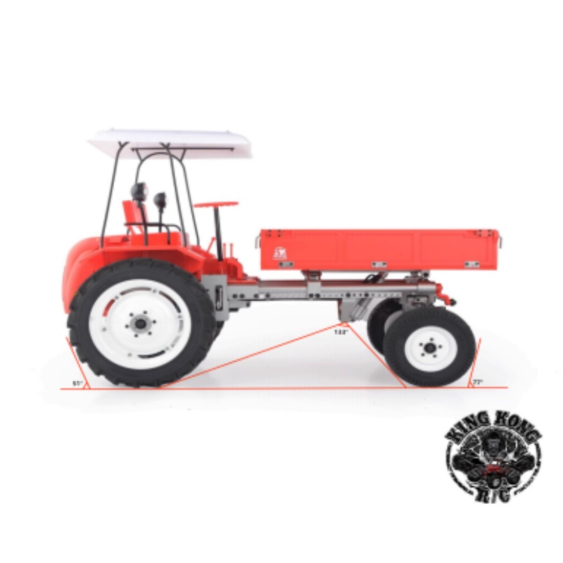 1/10 Kingkong RC Farm Tractor  - Rc Hobby Farm ulasan dan harga